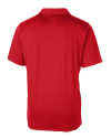 Texas Rangers Cutter & Buck Forge Stretch Mens Polo Red Mannequin Back Thumbnail Image