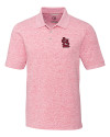 St. Louis Cardinals- Cutter & Buck Advantage Tri-Blend Space Dye Mens Polo Cardinal Red Mannequin Thumbnail Image