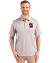 St. Louis Cardinals- Cutter & Buck Forge Heathered Stretch Mens Polo Polished Heather Front Thumbnail Image