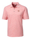 Chicago Bears - Cutter & Buck Advantage Tri-Blend Space Dye Mens Polo Alarm Mannequin Thumbnail Image