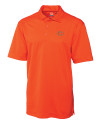 Chicago Bears - Cutter & Buck Genre Textured Solid Mens Polo College Orange Mannequin Thumbnail Image