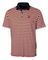 Chicago Bears - Cutter & Buck Mens Forge Polo Multi Stripe College Orange Mannequin Thumbnail Image