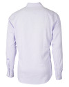 Minnesota Vikings Cutter & Buck Versatech Tattersall Stretch Mens Long Sleeve Dress Shirt College Purple Mannequin Back Thumbnail Image