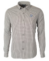 Indianapolis Colts Cutter & Buck Versatech Multi Check Stretch Mens Long Sleeve Dress Shirt Black Mannequin Thumbnail Image