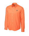 Cincinnati Bengals Cutter & Buck Epic Easy Care Nailshead Mens Long Sleeve Dress Shirt College Orange Mannequin Thumbnail Image