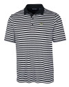 Green Bay Packers Cutter & Buck Big & Tall Forge Polo Multi Stripe Black Mannequin Thumbnail Image