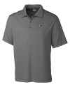 Atlanta Falcons Cutter & Buck Northgate CB DryTec Short Sleeve Big & Tall Polo Elemental Grey Mannequin Thumbnail Image