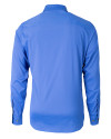 Indianapolis Colts Cutter & Buck Versatech Geo Dobby Stretch Mens Big and Tall Long Sleeve Dress Shirt French Blue Mannequin Back Thumbnail Image