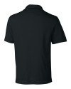Tampa Bay Buccaneers Cutter & Buck Genre Textured Solid Mens Polo Black Mannequin Back Thumbnail Image
