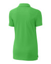 Seattle Seahawks Cutter & Buck Advantage Eco Tri-Blend Pique Womens Polo Cilantro Mannequin Back Thumbnail Image