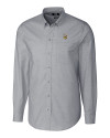 Minnesota Vikings Cutter & Buck Stretch Oxford Mens Long Sleeve Dress Shirt Charcoal Mannequin Thumbnail Image