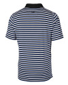 Kansas City Royals Cutter & Buck Big & Tall Forge Polo Multi Stripe Tour Blue Mannequin Back Thumbnail Image