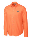 Auburn Tigers Cutter & Buck Epic Easy Care Nailshead Mens Long Sleeve Dress Shirt College Orange Mannequin Thumbnail Image