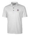 Arizona Wildcats Cutter & Buck Pike Double Dot Print Stretch Mens Big and Tall Polo Charcoal Mannequin Thumbnail Image