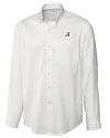 View image 3: Alabama Crimson Tide Cutter & Buck Epic Easy Care Fine Twill Mens Big and Tall Dress Shirt White Mannequin