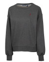 Alabama Crimson Tide Cutter & Buck Saturday Cotton Blend Womens Crew Neck Sweatshirt Charcoal Heather Mannequin Thumbnail Image
