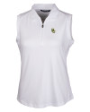 Baylor Bears Cutter & Buck Forge Stretch Womens Sleeveless Polo White Mannequin Thumbnail Image