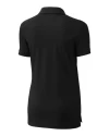 Florida State Seminoles Cutter & Buck Advantage Eco Tri-Blend Pique Womens Polo Black Mannequin Back Thumbnail Image