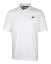 View image 3: Colorado Buffaloes Cutter & Buck Advantage Tri-Blend Jersey Mens Pocket Polo White Mannequin