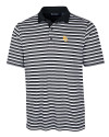 Baylor Bears Cutter & Buck Mens Forge Polo Multi Stripe Black Mannequin Thumbnail Image