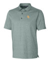 Baylor Bears Cutter & Buck Forge Heathered Stretch Mens Polo Hunter Heather Mannequin Thumbnail Image