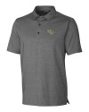 UCF Knights Cutter & Buck Forge Heathered Stretch Mens Polo Charcoal Heather Mannequin Thumbnail Image