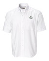 Colorado State Rams Cutter & Buck Epic Easy Care Nailshead Mens Short Sleeve Dress Shirt White Mannequin Thumbnail Image