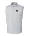 Florida State Seminoles Cutter & Buck Stealth Hybrid Quilted Mens Big and Tall Windbreaker Vest Polished Medium Gray Mannequin Thumbnail Image
