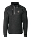 Florida State Seminoles Cutter & Buck Mainsail Sweater-Knit Mens Half Zip Pullover Jacket Charcoal Heather Mannequin Thumbnail Image