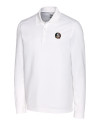 Florida State Seminoles Cutter & Buck Advantage Eco Tri-Blend Pique Mens Big and Tall Long Sleeve Polo White Mannequin Thumbnail Image