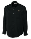 Colorado Buffaloes Cutter & Buck Epic Easy Care Fine Twill Mens Long Sleeve Dress Shirt Black Mannequin Thumbnail Image