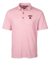 Louisville Cardinals Cutter & Buck Pike Double Dot Print Stretch Mens Big and Tall Polo Cardinal Red Mannequin Thumbnail Image