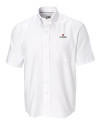 View image 1: Illinois Fighting Illini Cutter & Buck Epic Easy Care Nailshead Mens Big and Tall Short Sleeve Dress Shirt White Mannequin