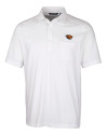 View image 3: Oregon State Beavers Cutter & Buck Advantage Tri-Blend Jersey Mens Big and Tall Pocket Polo White Mannequin
