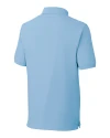 North Carolina Tar Heels Cutter & Buck Advantage Eco Tri-Blend Pique Mens Big and Tall Polo Atlas Light Blue Mannequin Back Thumbnail Image