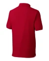 Utah Utes Cutter & Buck Advantage Eco Tri-Blend Pique Mens Big and Tall Polo Cardinal Red Mannequin Back Thumbnail Image