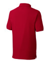 Utah Utes Cutter & Buck Advantage Eco Tri-Blend Pique Mens Big and Tall Polo Cardinal Red Mannequin Back Thumbnail Image