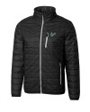 South Florida Bulls Cutter & Buck Rainier PrimaLoft®  Mens Big and Tall Eco Insulated Puffer Jacket Black Mannequin Thumbnail Image