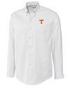 Tennessee Volunteers Cutter & Buck Epic Easy Care Nailshead Mens Big and Tall Long Sleeve Dress Shirt White Mannequin Thumbnail Image