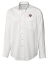 Ohio State Buckeyes - Cutter & Buck Epic Easy Care Fine Twill Mens Big and Tall Dress Shirt White Mannequin Thumbnail Image