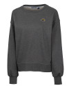Southern Miss Golden Eagles Cutter & Buck Saturday Cotton Blend Womens Crew Neck Sweatshirt Charcoal Heather Mannequin Thumbnail Image