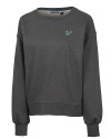 South Florida Bulls Cutter & Buck Saturday Cotton Blend Womens Crew Neck Sweatshirt Charcoal Heather Mannequin Thumbnail Image