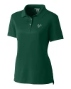 South Florida Bulls Cutter & Buck Advantage Eco Tri-Blend Pique Womens Polo Hunter Green Mannequin Thumbnail Image