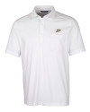 Purdue Boilermakers Cutter & Buck Advantage Tri-Blend Jersey Mens Pocket Polo White Mannequin Thumbnail Image