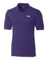 TCU Horned Frogs Cutter & Buck Advantage Eco Tri-Blend Pique Mens Polo College Purple Mannequin Thumbnail Image