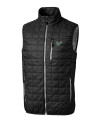 South Florida Bulls Cutter & Buck Rainier PrimaLoft® Mens Eco Insulated Full Zip Puffer Vest Black Mannequin Thumbnail Image