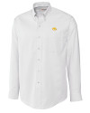 View image 2: Iowa Hawkeyes Cutter & Buck Epic Easy Care Nailshead Mens Long Sleeve Dress Shirt White Mannequin