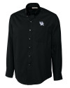 Kentucky Wildcats Cutter & Buck Epic Easy Care Fine Twill Mens Long Sleeve Dress Shirt Black Mannequin Thumbnail Image