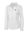 Air Force Falcons Cutter & Buck Epic Easy Care Fine Twill Womens Long Sleeve Dress Shirt White Mannequin Thumbnail Image