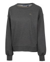 Wake Forest Demon Deacons Cutter & Buck Saturday Cotton Blend Womens Crew Neck Sweatshirt Charcoal Heather Mannequin Thumbnail Image
